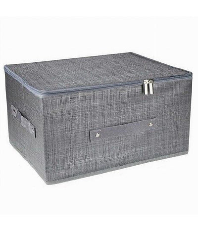 Scatola Box Salvaspazio Portatutto Contenitore Organizer Cerniera 51x40x24cm 79417
