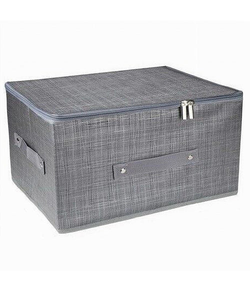 Scatola Box Salvaspazio Portatutto Contenitore Organizer Cerniera 51x40x24cm 79417