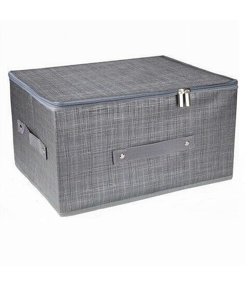 Scatola Box Salvaspazio Portatutto Contenitore Organizer Cerniera 60x45x24cm 79418