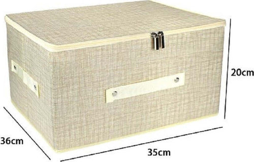 Scatola Box Salvaspazio Portatutto Contenitore Organizer Cerniera 79415 35x26x20cm Casa e cucina/Organizzazione interni/Organizzazione guardaroba/Contenitori sottoletto Trade Shop italia - Napoli, Commerciovirtuoso.it
