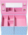 Scatola Cofanetto Porta Gioielli per Bambine Con Scomparti E Specchio Casa e cucina/Organizzazione interni/Cofanetti e scatole portagioie/Cofanetti Cartoleria Deja Vu - Crotone, Commerciovirtuoso.it