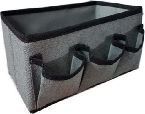 Scatola Contenitore In Tessuto 25x15x12cm Con 3 Tasche Portaoggetti Organizer Casa e cucina/Organizzazione interni/Organizzazione guardaroba/Portascarpe/Scarpiere Trade Shop italia - Napoli, Commerciovirtuoso.it