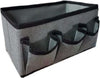 Scatola-Contenitore-In-Tessuto-25x15x12cm-Con-3-Tasche-Portaoggetti-Organizer