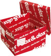 Scatola DoxDox - con coperchio - 39 5x28x35 5 cm - bianco e rosso - Esselte Dox [multipack] 12 pezzi Cancelleria e prodotti per ufficio/Archivio ufficio e accessori per scrivania/Archivio ufficio/Classificatori/Scatole Eurocartuccia - Pavullo, Commerciovirtuoso.it