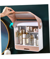 Scatola Espositore Organizer Trucco Contenitore Per Cosmetici Porta Trucchi Rosa