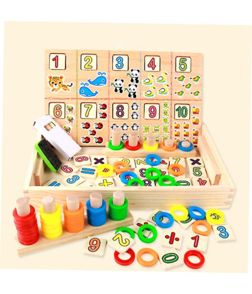 Scatola Giocattoli Educativi Di Conteggio Giocattolo Per Bambini Multifunzione