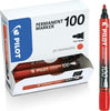 Scatola Marcatore Permanente Markers 100 - punta tonda 4 50mm - rosso - Pilot - conf. 15 + 5 pezzi Cancelleria e prodotti per ufficio/Penne matite scrittura e correzione/Marcatori ed evidenziatori/Pennarelli indelebili e marcatori Eurocartuccia - Pavullo, Commerciovirtuoso.it