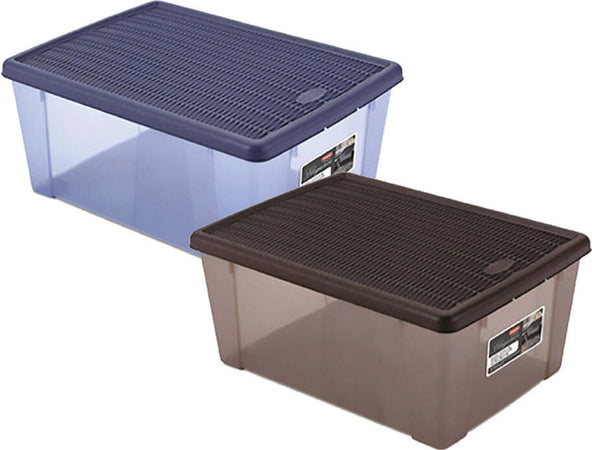 SCATOLA-MULTIUSO-'ELEGANCE-BOX'-XXL-cm-59-x-39-x-h-35-navy/navy-Stefanplast