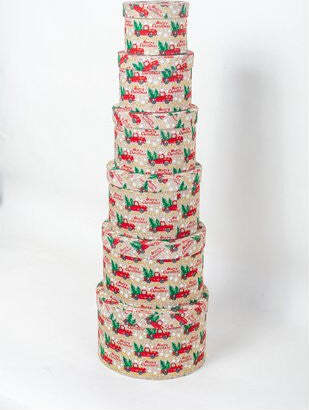 Scatola-natalizia-Amicasa-AS0157-6-CHRISTMAS-CARS-Set-6-Pz