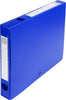 Scatola per archivio box - con bottone - 25x33 cm - dorso 4 cm - blu - Exacompta Cancelleria e prodotti per ufficio/Archivio ufficio e accessori per scrivania/Archivio ufficio/Classificatori/Scatole Eurocartuccia - Pavullo, Commerciovirtuoso.it