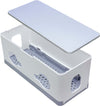 Scatola Porta Cavi in ABS super resistente, Protezione Ciabatte elettriche, sistema i cavi aggrovigliati, Sicurezza Bambini e Animali.