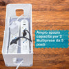 Scatola Porta Cavi in ABS super resistente, Protezione Ciabatte elettriche, sistema i cavi aggrovigliati, Sicurezza Bambini e Animali.