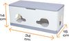 Scatola Porta Cavi in ABS super resistente, Protezione Ciabatte elettriche, sistema i cavi aggrovigliati, Sicurezza Bambini e Animali.