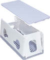Scatola Porta Cavi in ABS super resistente, Protezione Ciabatte elettriche, sistema i cavi aggrovigliati, Sicurezza Bambini e Animali.