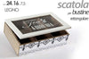 Scatola Porta Oggetti Per Bustine The 24x16x7,5 Cm In Legno Rettangolare 739439 Casa e cucina/Organizzazione interni/Contenitori e barattoli da cucina/Portaoggetti e supporti/Organizzatori di cassetti Trade Shop italia - Napoli, Commerciovirtuoso.it