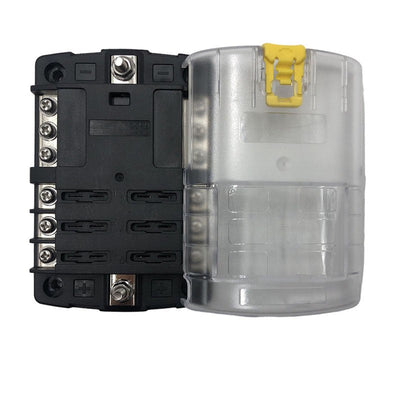 Scatola portafusibili lamellari standard da 6 fusi