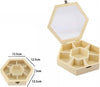 Scatola-Portagioie-In-Legno-Con-Bacheca-7-Posti-Scomparti-Vetrina-74027a-Ly-1617