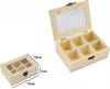 Scatola Portagioie Legno Con Bacheca 6 Posti Scomparti Vetrina 74024a Ly-10627 Casa e cucina/Organizzazione interni/Cofanetti e scatole portagioie/Cofanetti Trade Shop italia - Napoli, Commerciovirtuoso.it