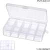 Scatola Portaoggetti 15 Scomparti Pratico Contenitore Misura 17x10.5x3.5 Cm Casa e cucina/Organizzazione interni/Contenitori ceste e cestini/Contenitori con coperchio Trade Shop italia - Napoli, Commerciovirtuoso.it