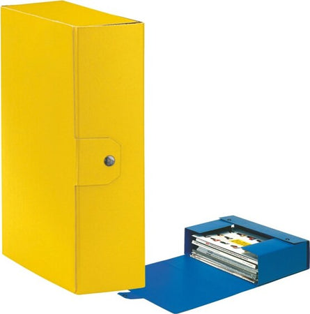 Scatola progetto Eurobox - dorso 10 cm - 25x35 cm - giallo - Esselte [multipack] 5 pezzi Cancelleria e prodotti per ufficio/Archivio ufficio e accessori per scrivania/Archivio ufficio/Classificatori/Scatole Eurocartuccia - Pavullo, Commerciovirtuoso.it