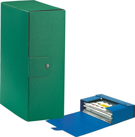 Scatola progetto Eurobox - dorso 12 cm - 25x35 cm - verde - Esselte [multipack] 5 pezzi Cancelleria e prodotti per ufficio/Archivio ufficio e accessori per scrivania/Archivio ufficio/Classificatori/Scatole Eurocartuccia - Pavullo, Commerciovirtuoso.it