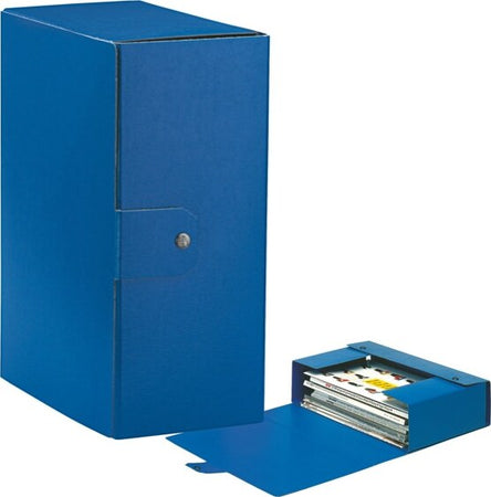 Scatola progetto Eurobox - dorso 15 cm - 25x35 cm - blu - Esselte [multipack] 5 pezzi Cancelleria e prodotti per ufficio/Archivio ufficio e accessori per scrivania/Archivio ufficio/Classificatori/Scatole Eurocartuccia - Pavullo, Commerciovirtuoso.it