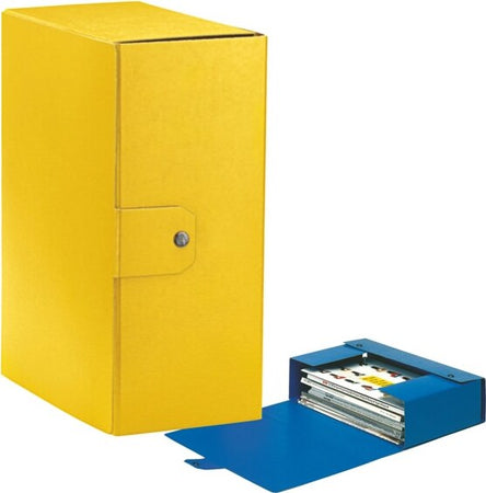 Scatola progetto Eurobox - dorso 15 cm - 25x35 cm - giallo - Esselte [multipack] 5 pezzi Cancelleria e prodotti per ufficio/Archivio ufficio e accessori per scrivania/Archivio ufficio/Classificatori/Scatole Eurocartuccia - Pavullo, Commerciovirtuoso.it