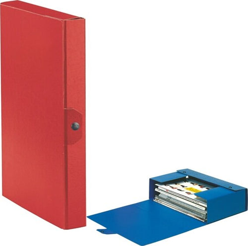Scatola progetto Eurobox - dorso 4 cm - 25x35 cm - rosso - Esselte [multipack] 5 pezzi Cancelleria e prodotti per ufficio/Archivio ufficio e accessori per scrivania/Archivio ufficio/Classificatori/Scatole Eurocartuccia - Pavullo, Commerciovirtuoso.it