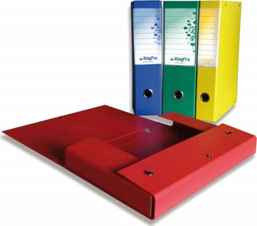 Scatola progetto KingPro - con portaetichetta - dorso 4 cm - rosso - Starline Cancelleria e prodotti per ufficio/Archivio ufficio e accessori per scrivania/Archivio ufficio/Classificatori/Scatole Eurocartuccia - Pavullo, Commerciovirtuoso.it