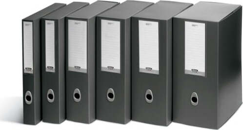 Scatola progetto Plus Vip - 34 5x24 5 cm - dorso 10 cm - grigio antracite - Fellowes [multipack] 5 pezzi Cancelleria e prodotti per ufficio/Archivio ufficio e accessori per scrivania/Archivio ufficio/Classificatori/Scatole Eurocartuccia - Pavullo, Commerciovirtuoso.it