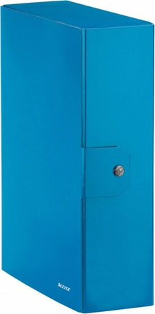 Scatola progetto WOW - dorso 10 cm - blu metallizzato - Leitz [multipack] 5 pezzi Cancelleria e prodotti per ufficio/Archivio ufficio e accessori per scrivania/Archivio ufficio/Classificatori/Scatole Eurocartuccia - Pavullo, Commerciovirtuoso.it
