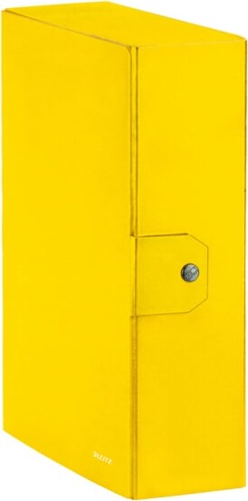 Scatola progetto WOW - dorso 10 cm - giallo - Leitz [multipack] 5 pezzi Cancelleria e prodotti per ufficio/Archivio ufficio e accessori per scrivania/Archivio ufficio/Classificatori/Scatole Eurocartuccia - Pavullo, Commerciovirtuoso.it