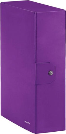 Scatola progetto WOW - dorso 10 cm - viola metallizzato - Leitz [multipack] 5 pezzi Cancelleria e prodotti per ufficio/Archivio ufficio e accessori per scrivania/Archivio ufficio/Classificatori/Scatole Eurocartuccia - Pavullo, Commerciovirtuoso.it