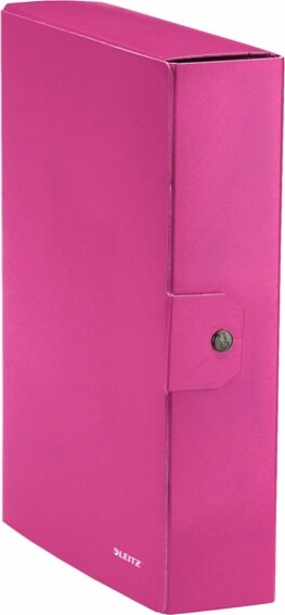 Scatola progetto WOW - dorso 8 cm - fucsia metallizzato - Leitz [multipack] 5 pezzi Cancelleria e prodotti per ufficio/Archivio ufficio e accessori per scrivania/Archivio ufficio/Classificatori/Scatole Eurocartuccia - Pavullo, Commerciovirtuoso.it