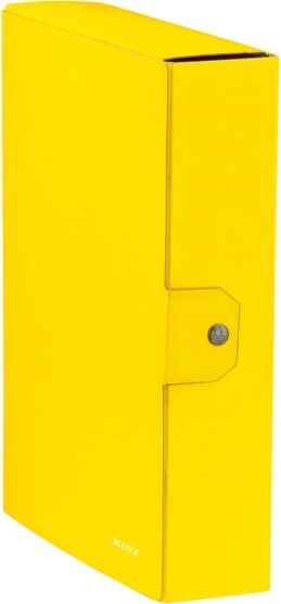 Scatola progetto WOW - dorso 8 cm - giallo - Leitz [multipack] 5 pezzi Cancelleria e prodotti per ufficio/Archivio ufficio e accessori per scrivania/Archivio ufficio/Classificatori/Scatole Eurocartuccia - Pavullo, Commerciovirtuoso.it