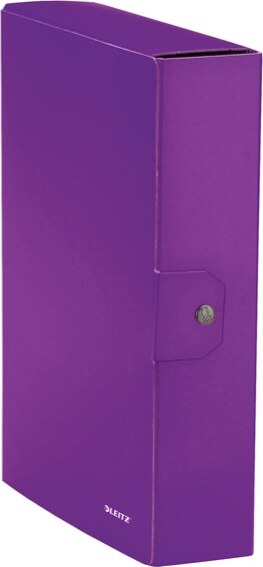 Scatola progetto WOW - dorso 8 cm - viola metallizzato - Leitz [multipack] 5 pezzi Cancelleria e prodotti per ufficio/Archivio ufficio e accessori per scrivania/Archivio ufficio/Classificatori/Scatole Eurocartuccia - Pavullo, Commerciovirtuoso.it