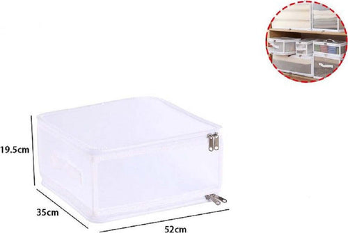 Scatola Salvaspazio Portatutto Contenitore Organizer Armadi 52x35x19.5 Cm 59975 Casa, arredamento e bricolage > Soluzioni salvaspazio > Scatole per Biancheria Trade Shop italia - Napoli, Commerciovirtuoso.it