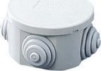 Scatola-Stagna-Cassetta-Rotonda-Coperchio-A-Pressione-80x40mm-Ip44-Con-Passacavi
