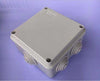 Scatola-Stagna-Di-Derivazione-Passacavi-Coperchio-Con-Viti-100x100x50mm-Ip55