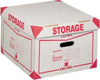 Scatola Storage - con coperchio - 38 5x26 4x39 7 cm - bianco e rosso - 1603 Esselte Dox [multipack] 12 pezzi Cancelleria e prodotti per ufficio/Archivio ufficio e accessori per scrivania/Archivio ufficio/Classificatori/Scatole Eurocartuccia - Pavullo, Commerciovirtuoso.it