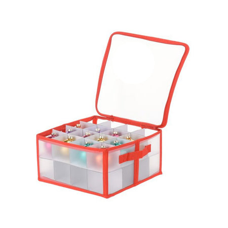 Scatola box per palline di natale decorazione natalizia box per 32 sfere