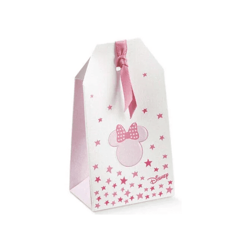 Scatolina Nascita Bimba Busta Disney Minnie Stars Rosa
