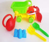 Scavatrice-A-Pala-Con-Palette-Formina-Innaffiatoio-Sabbia-Gioco-Spiaggia-Mare-Bimbi