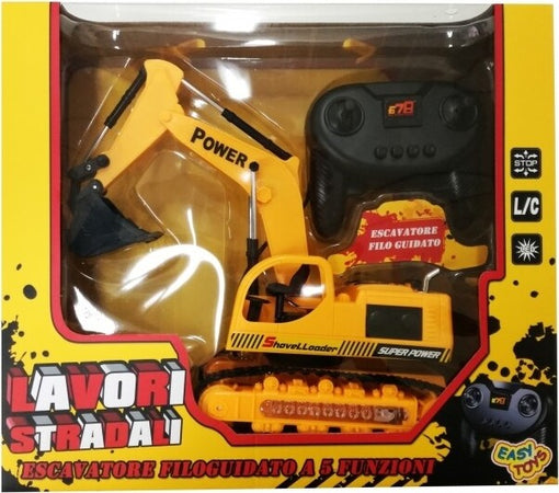 SCAVATRICE A PALA RUSPA ESACAVATORE LED LUCI TELECOMANDATO 5 FUNZIONI GIOCATTOLO  Trade Shop italia - Napoli, Commerciovirtuoso.it