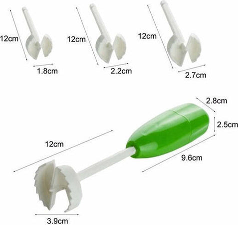 SCAVINO PER VERDURE VEGEDRILL PER DECORARE I TUOI PIATTI RIMUOVE IL NUCLEO Casa e cucina/Utensili da cucina/Sbucciatori e tagliafrutta/Snocciolatori Trade Shop italia - Napoli, Commerciovirtuoso.it