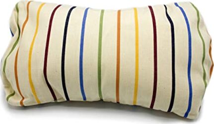 SCEN-Cuscino-con-pula-di-Farro-bio-con-Elastico,-Zona-Lombare-40x22-cm,-Senza-Cerniere-e-Parti-Metalliche,-Made-in-Italy,-qualità-Sartoriale-Toscana
