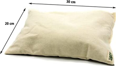 SCEN-Cuscino-per-Culla,-cm.30x20-in-pula-di-Farro-bio,-Senza-Cerniere-e-Parti-Metalliche,-Made-in-Italy,-qualità-Sartoriale-Toscana