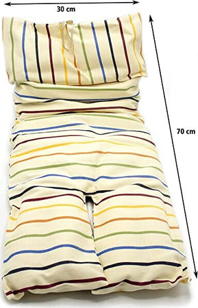SCEN-Materassino-per-Navicella/Ovetto-in-Pula-di-Farro-bio-70-x-30-cm.-Senza-Cerniere-e-Parti-Metalliche,-Made-in-Italy,-qualità-Sartoriale-Toscana