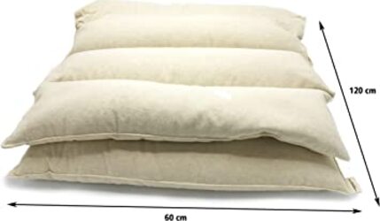 SCEN-Materasso-per-lettino-120x60-cm.-h-6-cm.-in-pula-di-Farro-bio,-Senza-Cerniere-e-Parti-Metalliche,-Made-in-Italy,-qualità-Sartoriale-Toscana