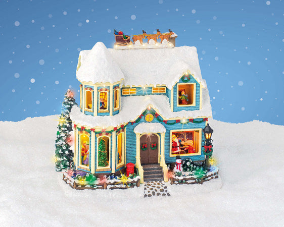 Scena animata a Led Casa in poliresina con musica e movimento, decorazione da 32,5 cm Casa e cucina/Decorazioni per interni/Addobbi e decorazioni per ricorrenze/Decorazioni natalizie/Oggettistica MagiediNatale.it - Altamura, Commerciovirtuoso.it